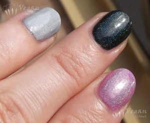 Glitter Gal holos over bases