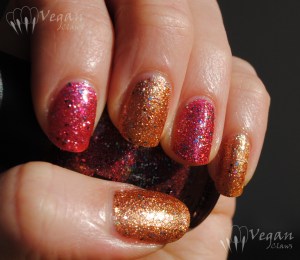 OPI Excuse Moi and Nicole by OPI Disco Dolls