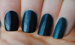 dark teal creme comparison: Zoya Cynthia, NOPI Khloe, Joe Fresh Hunter, LA Colors Jungle