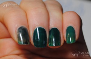 dark teal creme comparison: Zoya Cynthia, NOPI Khloe, Joe Fresh Hunter, LA Colors Jungle
