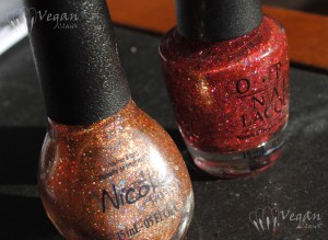 OPI Excuse Moi and Nicole by OPI Disco Dolls