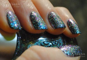 chg_opticalillusion_layered3 China Glaze Optical Illusion, one coat layered over one coat Kleancolor Black