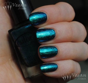 metamorphosis_comp Color Club Metamorphosis and Nicole by OPI Iceberg Lotus, over black