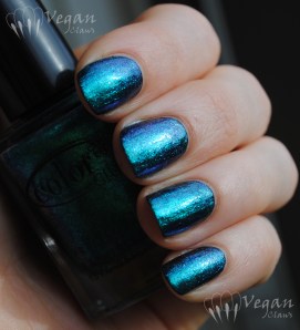 metamorphosis_comp2 Color Club Metamorphosis and Nicole by OPI Iceberg Lotus, over black