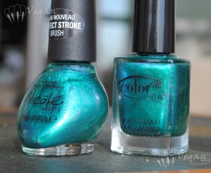 metamorphosis_compbottles Color Club Metamorphosis and Nicole by OPI Iceberg Lotus