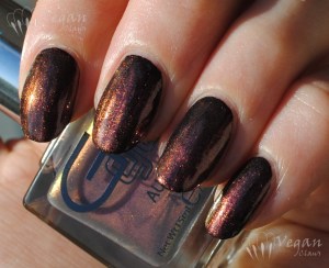 Glitter Gal Buckled Bronze