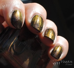 Glitter Gal Buckled Bronze