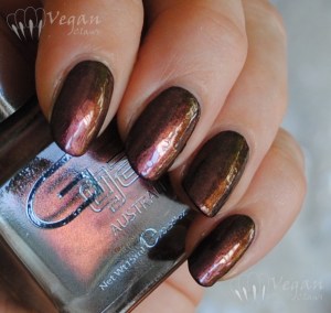 Glitter Gal Buckled Bronze