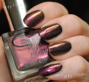 Glitter Gal Buckled Bronze