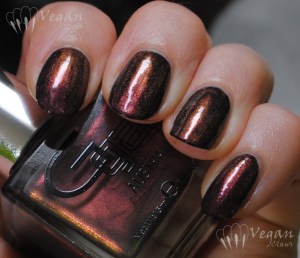 Glitter Gal Buckled Bronze