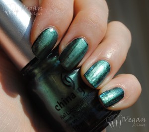 unpredictable_black China Glaze Unpredictable over black