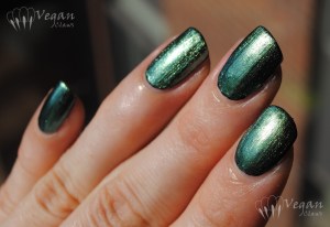 unpredictable_black6 China Glaze Unpredictable over black