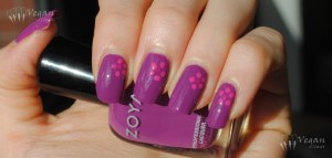 Zoya Kieko with dots in Reagan and Lara