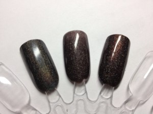 Revvvolution_troy_myprivatejet2 Color Club Revvvolution, Soulstice Troy, OPI My Private Jet (scattered holo with reddish-brown flash version)