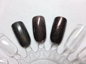 Revvvolution_troy_myprivatejet3 Color Club Revvvolution, Soulstice Troy, OPI My Private Jet (scattered holo with reddish-brown flash version)