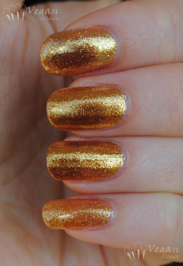 OPI Goldeneye, Orly Glitz & Glamour, Sparitual Solstice, Wet n Wild The Gold and the Beautiful