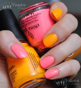 China Glaze Flip Flop Fantasy and Sun Worshipper