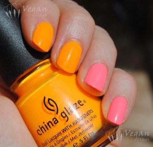 China Glaze Flip Flop Fantasy and Sun Worshipper
