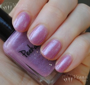 Ruby White Tips Peekaboo