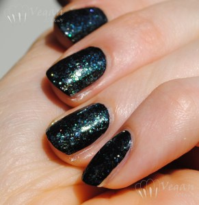 Ruby White Tips Sweet Faced Cornelius over black