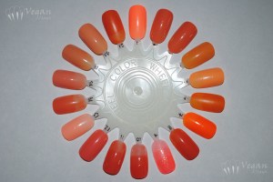 Sun of a Peach and peach/coral comparisons