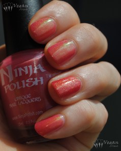 Ninja Polish Pacific Coral and LA Splash Star Coral