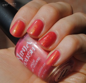 Ninja Polish Pacific Coral and LA Splash Star Coral