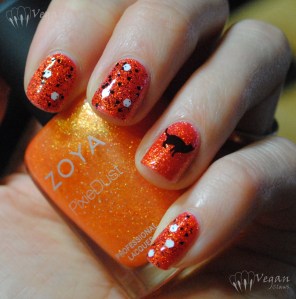 Zoya Dhara with topcoat under Ott Lite