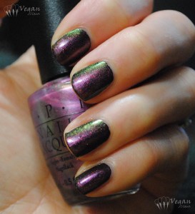 OPI Movin' Out over black