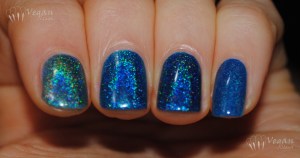 Left to right: Glitter Gal Teal Blue, Glitter Gal Navy I Will Navy I Won't, Glitter Gal Marine Blue, NCLA Spaced Out