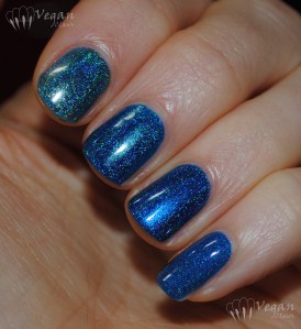 Left to right: Glitter Gal Teal Blue, Glitter Gal Navy I Will Navy I Won't, Glitter Gal Marine Blue, NCLA Spaced Out