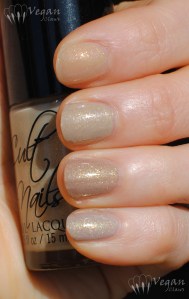 Top to bottom: Cult Nails Mazo, Black Dahlia Lacquer Beach Jasmine, China Glaze Fast Track, Essence Irreplaceable