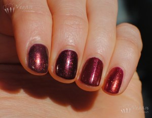 Left to right: Zoya Anastasia, Zoya India, Joe Fresh Cinnamon, FingerPaints Palette of Perfection